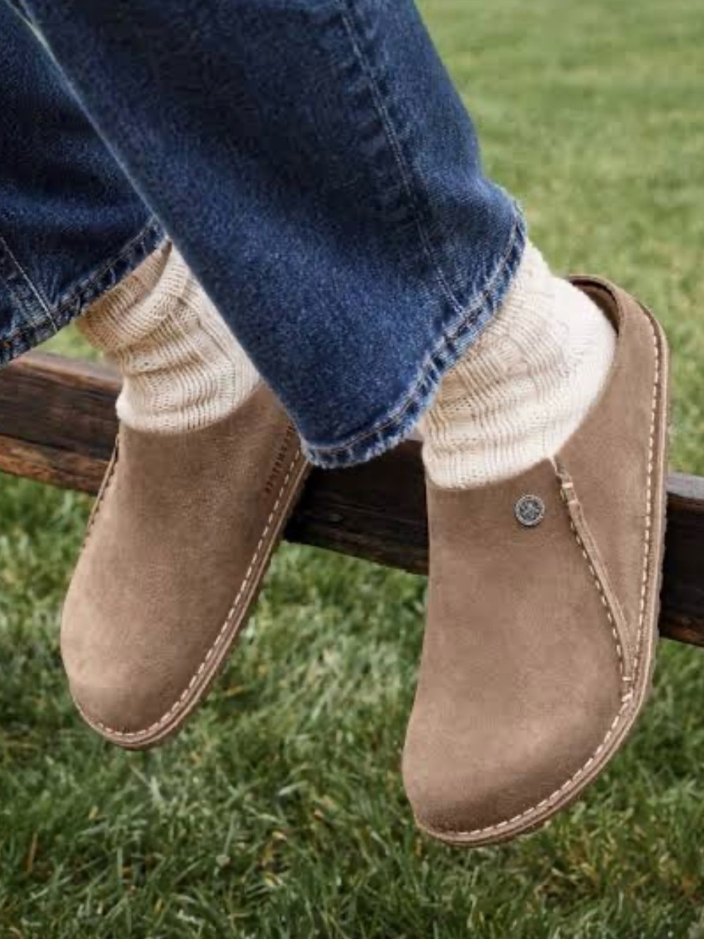 Birkenstock Zermatt Premium suede clogs Beige Size 41